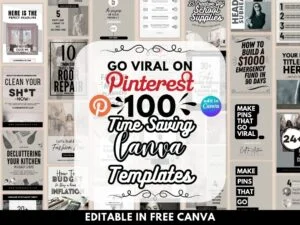 100+ Viral Pinterest Pin Templates