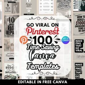 100+ Viral Pinterest Pin Templates