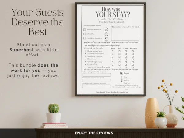 Airbnb Signs Bundle Canva Template - Image 8