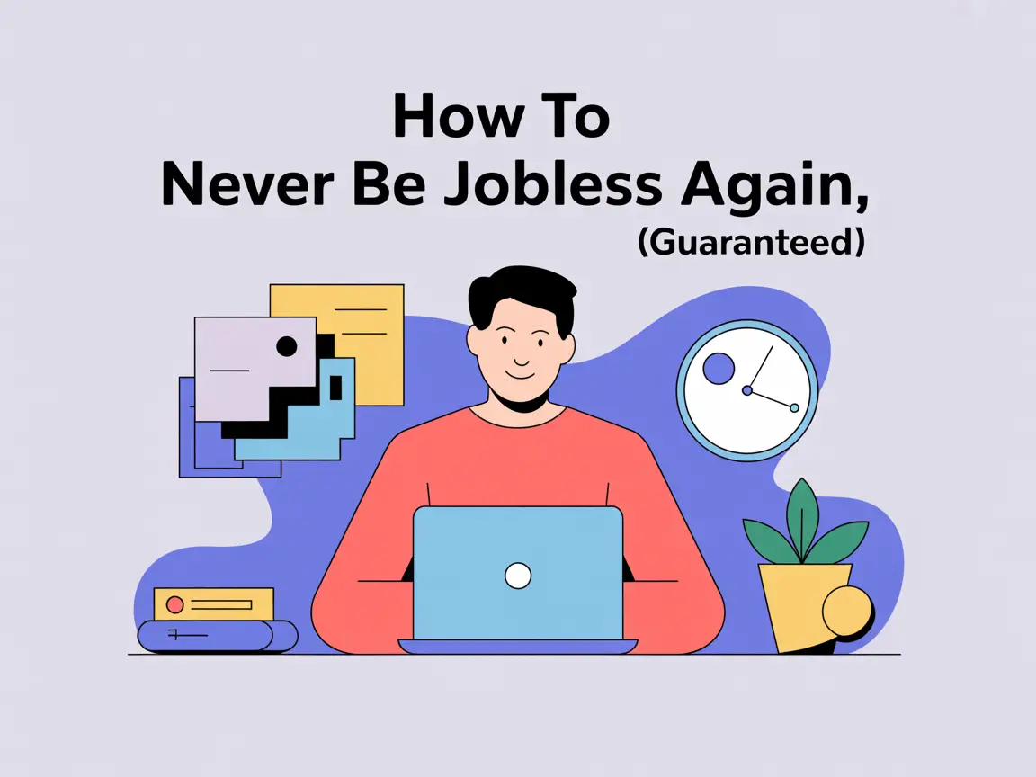 Read more about the article How to Never Be Jobless Again (Guaranteed)