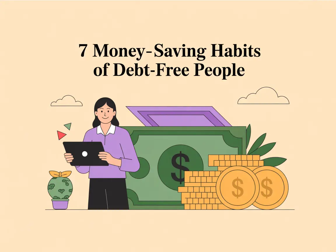 Read more about the article 7 Money-Saving Habits of Debt-Free People