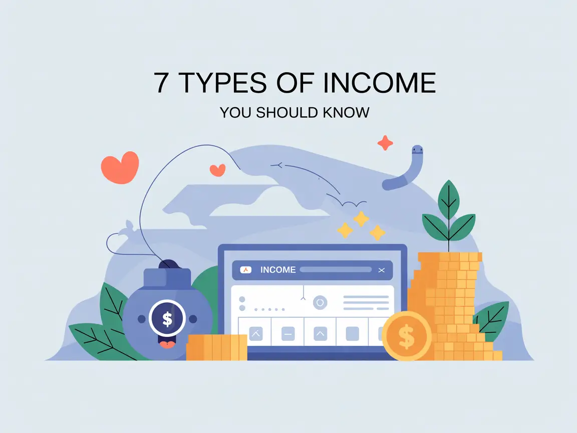 Read more about the article 7 Types of Income You Should Know: A Beginner-Friendly Guide